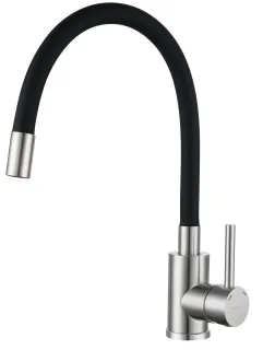 Смеситель для кухни GranFest URBAN 5433 черный